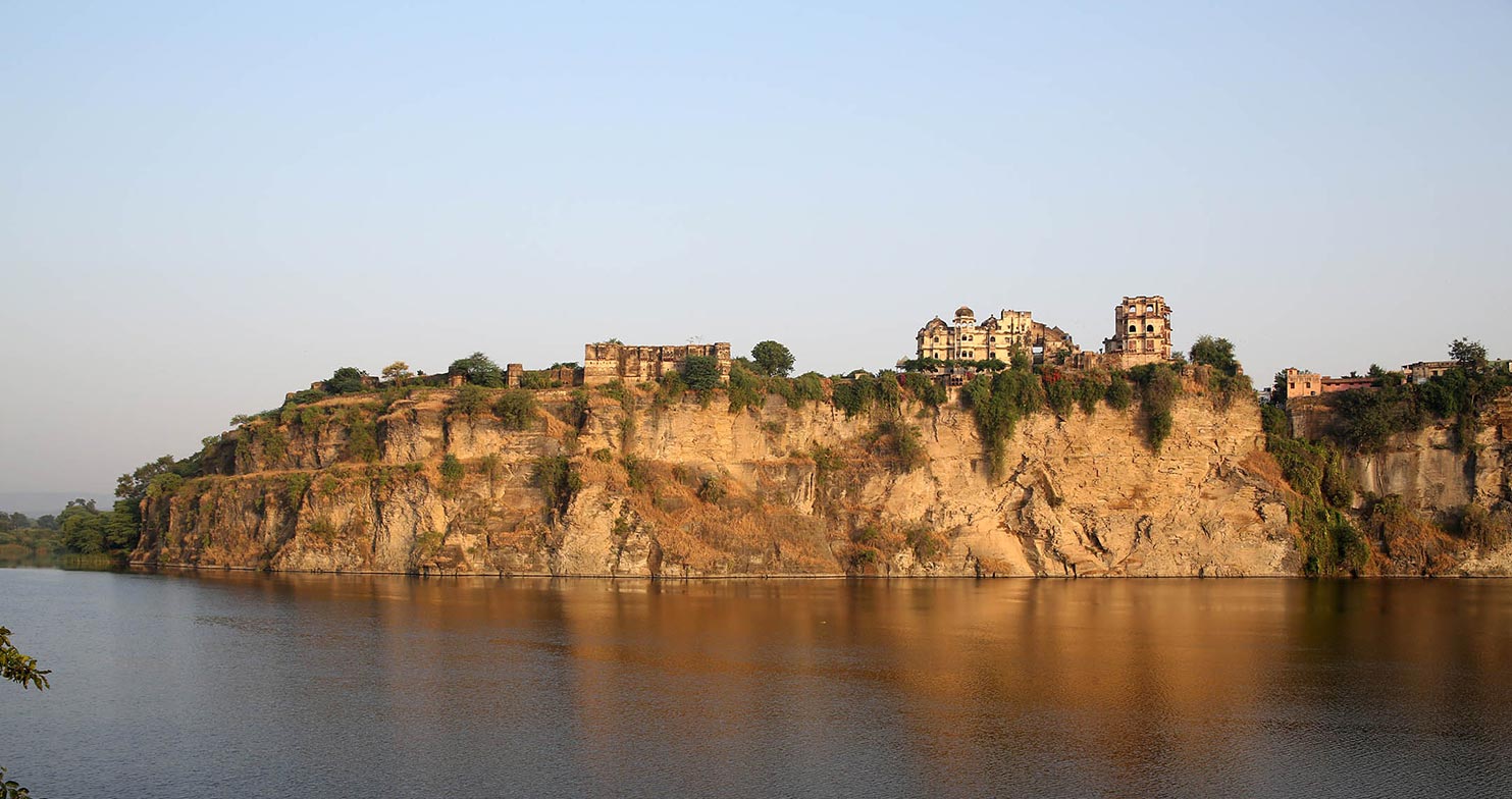 View from across the Chambal river