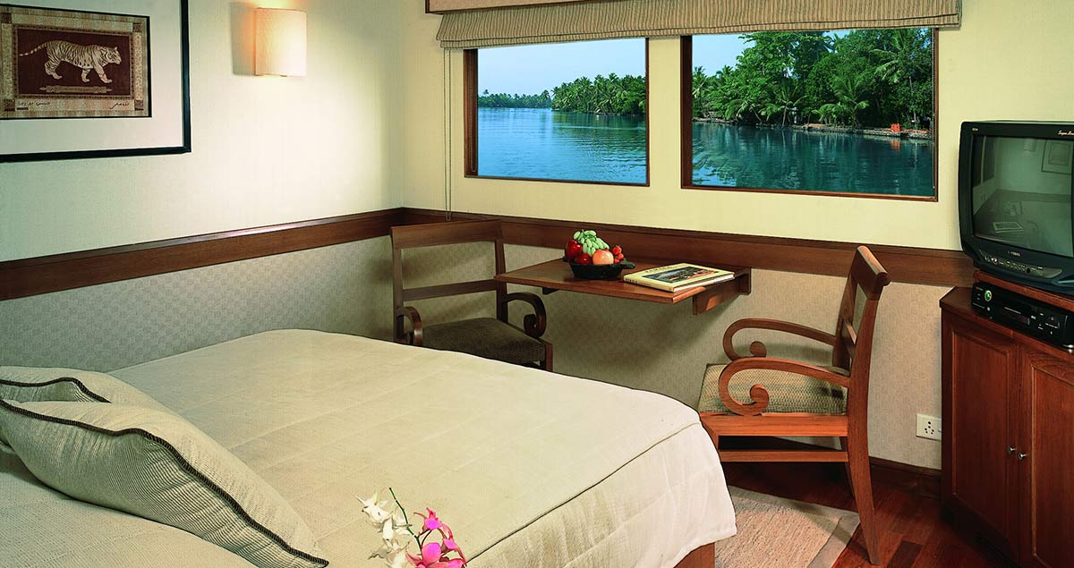 View of backwaters from a  room