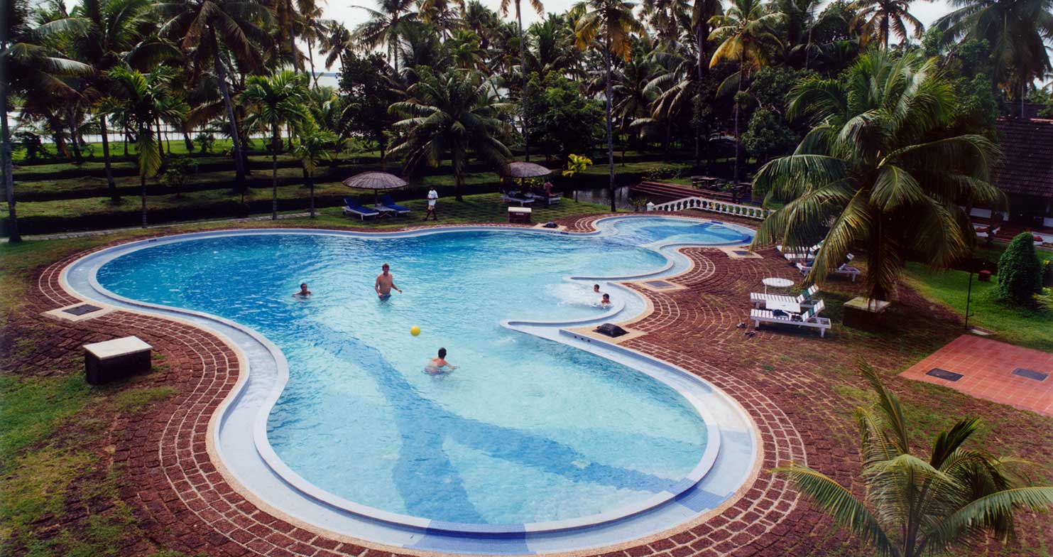 A View of the swimming pool