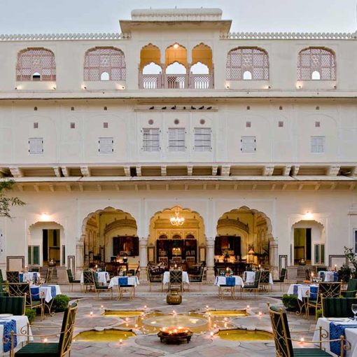 samode haveli courtyard