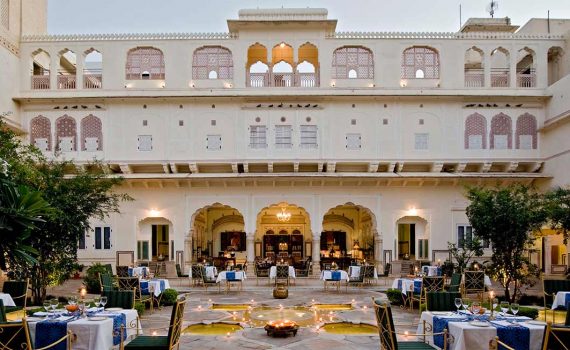 samode haveli courtyard