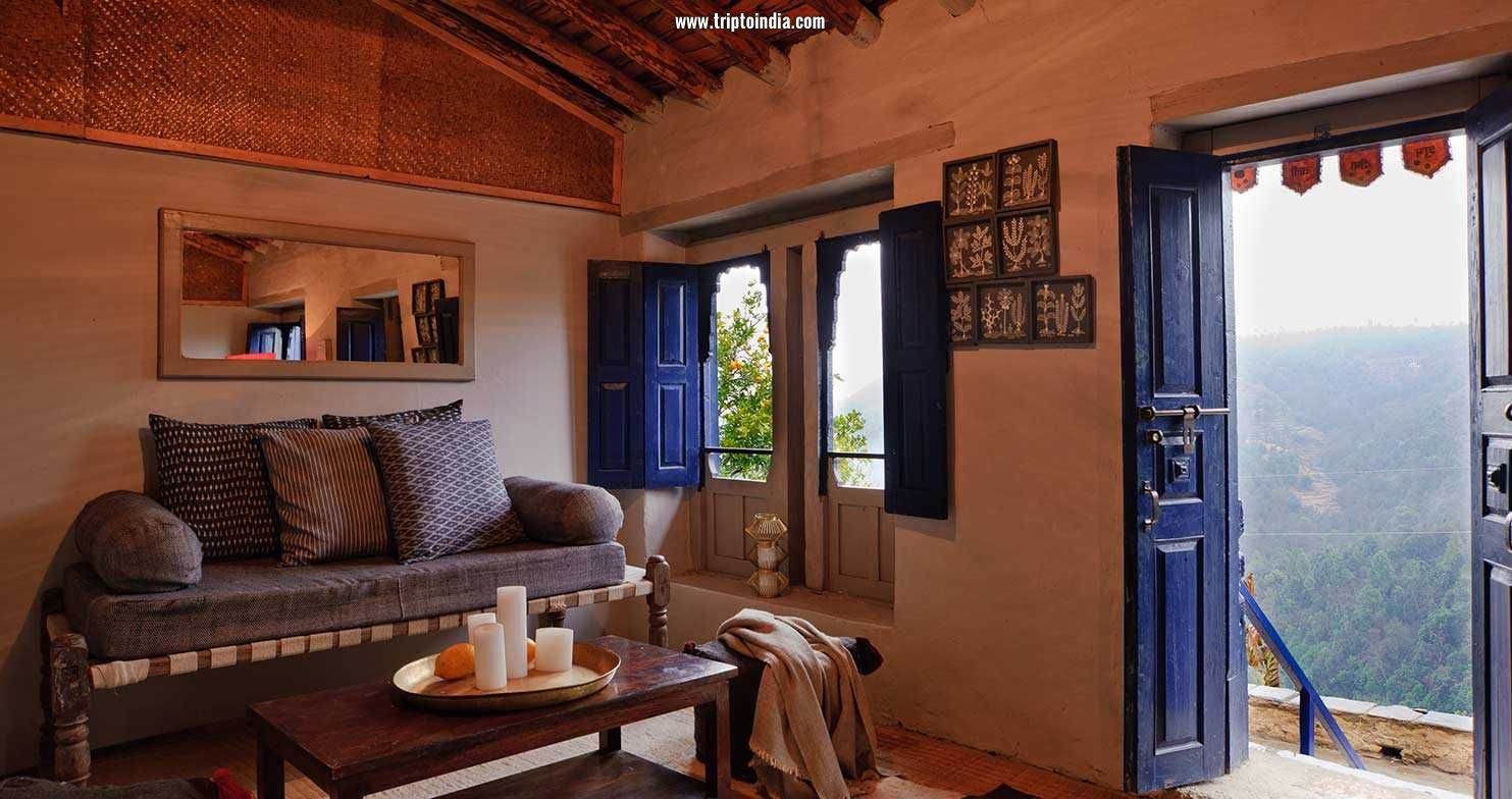 View of the living room area