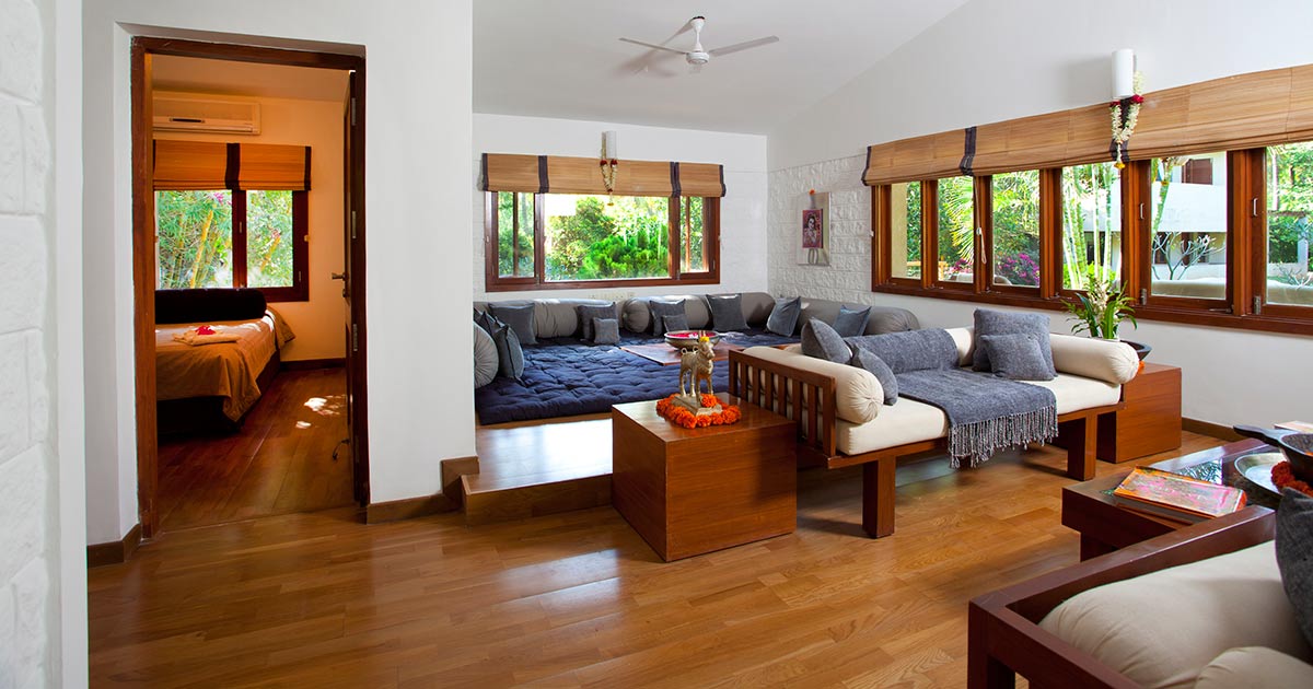 Interior view of a 3 bedroom cottage