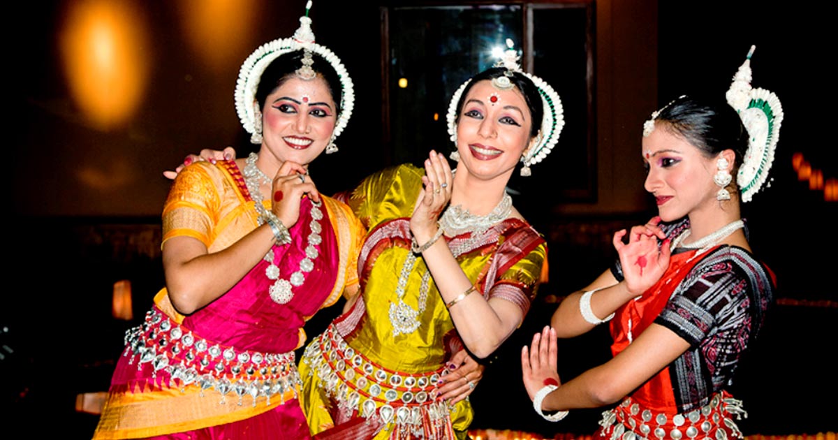 Oddissi dance performance on New Years eve