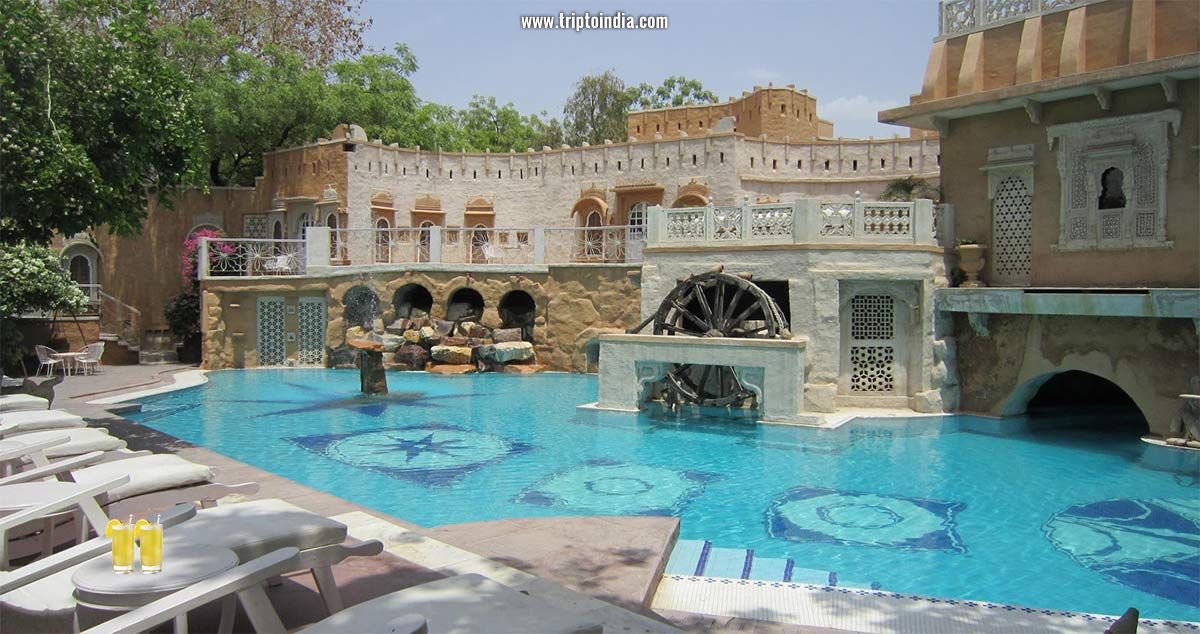 View of the pool