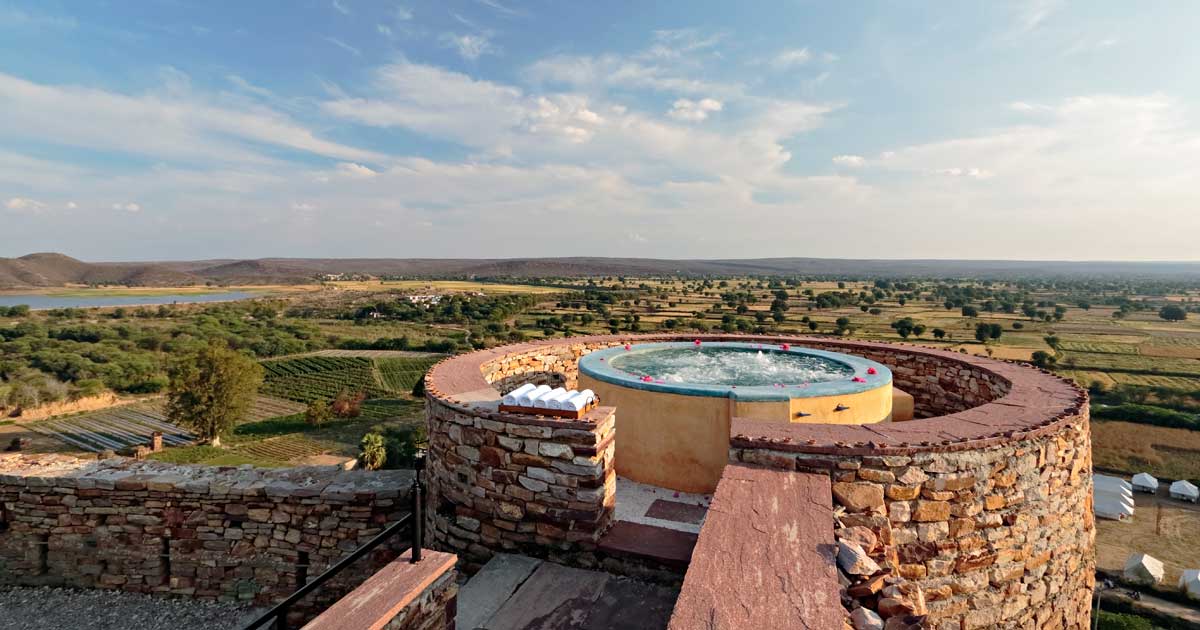 Jacuzzi with a View