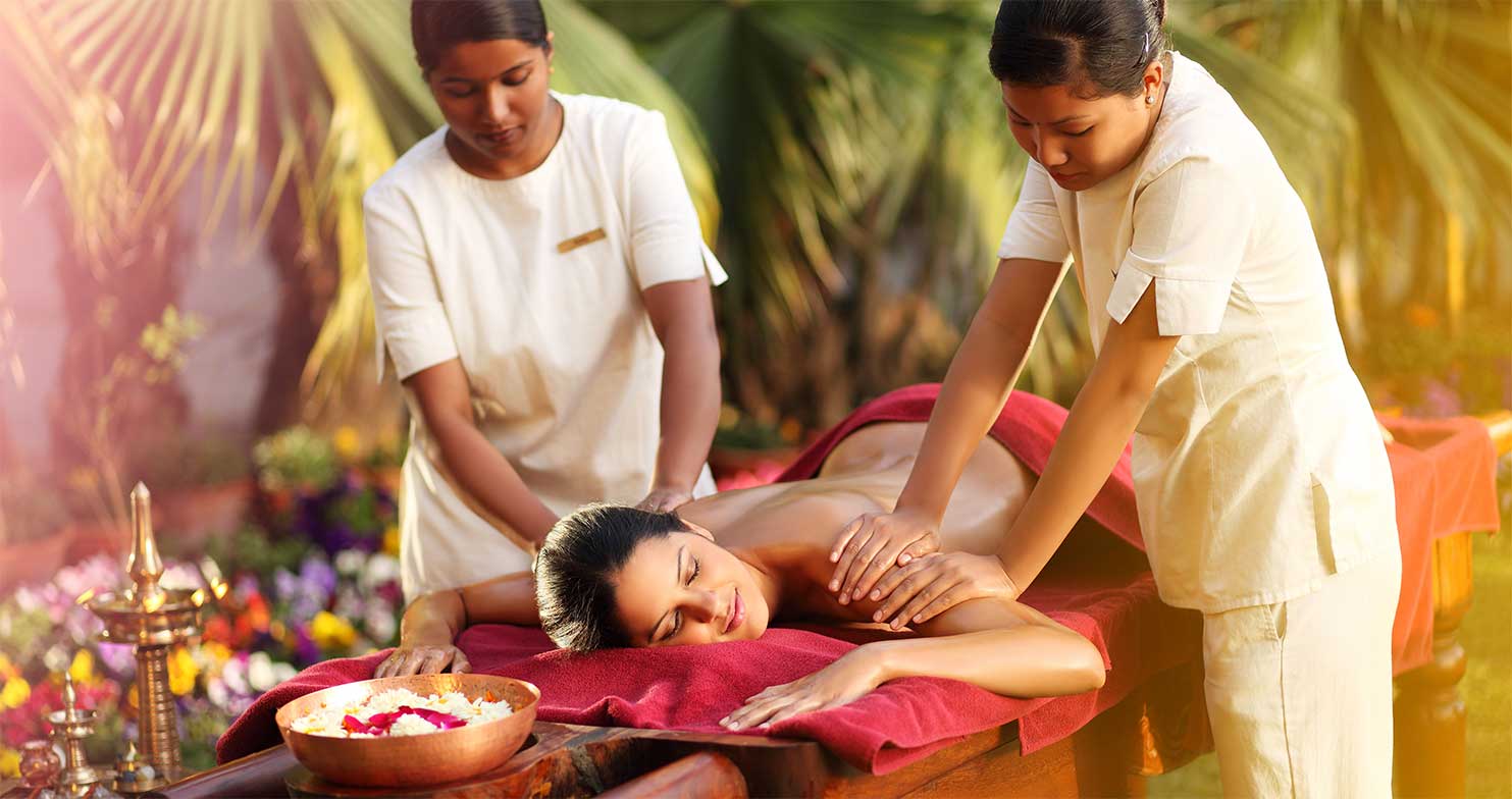 Spa treatment at Ananda Spa